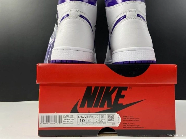PURPLE RETRO CD0461-151 COURT 1 AIR JORDAN HIGH 0911